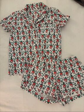 Roller rabbit Christmas pj set
